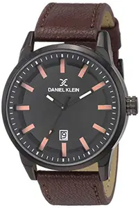 Daniel Klein Analog Black Dial Men's Watch-DK11652-6
