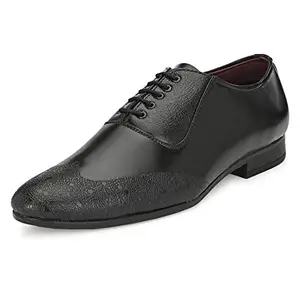 Centrino Men S5549 Black Formal Shoes-6 UK (40 EU) (7 US) (S5549-01)