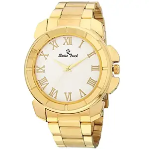 swiss track Analog Gold Dial Men's Watch (Model_ST-076) Pack of 1 Pc