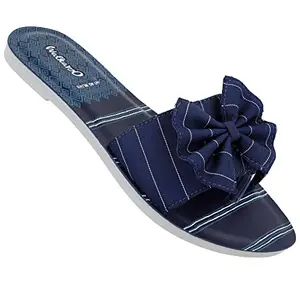 Walkaroo Ladies Blue Sandal (WL7410) 6 UK