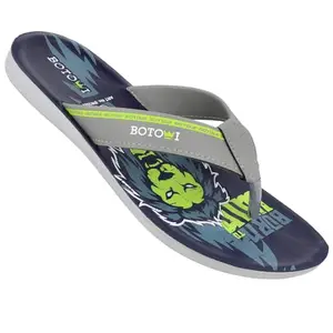 WALKAROO BW3502 Mens Sandals Dailywear and Regular use For Indoor & Outdoor - Blue Grey