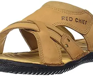 Red Chief Men's RUST Leather Slipper (RC396)