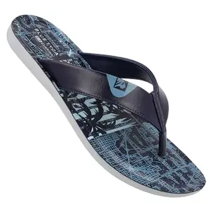 WALKAROO BLUE TYGA BT1004 Mens Sandals for Casual Wear and Regular use - Blue