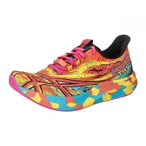 ASICS Womens Noosa TRI 15 Aquarium/Vibrant Yellow Running Shoe - 3 UK (1012B429.400)