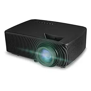 Play PLAY� 1080p Projector Home Theater, PC, Laptop, USB Flash Disk 2000 Lumens with inbuilt Speaker - Black
