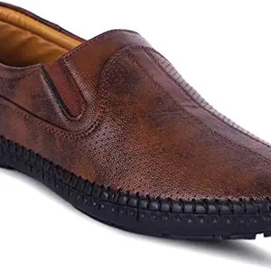 OORA Men's Casual Shoes (Brown, 6 UK)