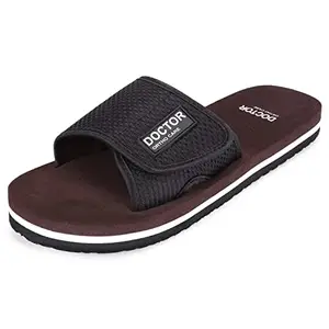 DOCTOR EXTRA SOFT Men's House Slipper (D-60025, Brown, 11UK)