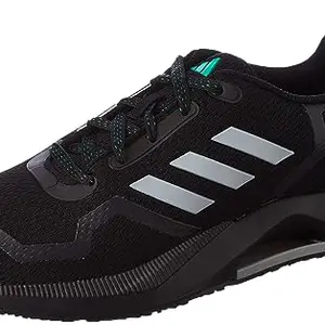 adidas Men Synthetic Rapide Run M Running Shoe CBLACK/DOVGRY/GRESIX/Green (UK-7)