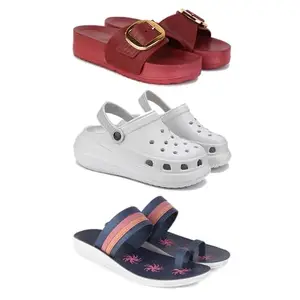 sandal for Women's,slip-ons,quality casaul sandals for Women's GRP-SAN-(3-COMBO)-1996-OO5-1991-8-EURO-39