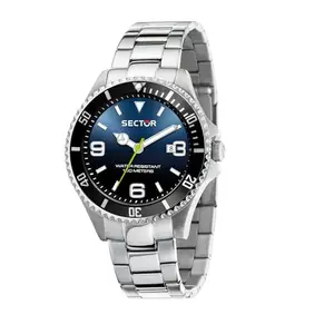 Sector 230 Analog Date Dial Color Blue Men's Watch - R3253161020