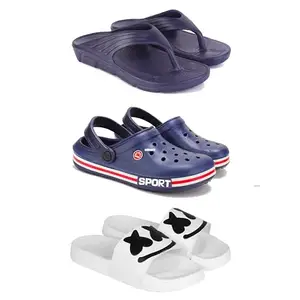 Men's Sandals | Lightweight Wear| Stylish & Easy to Wear For Men's PC-SAN-(3-COMBO)-3153-3015-3030-7