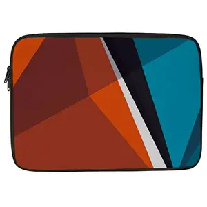 Crazyify Lovely Multicolor Printed Laptop Sleeve/Laptop Case Cover/Laptop Bag (11-15.6 inch) with Shockproof & Waterproof Linen On All Inner Sides | MacBook/Laptop Sleeve for Men & Women |