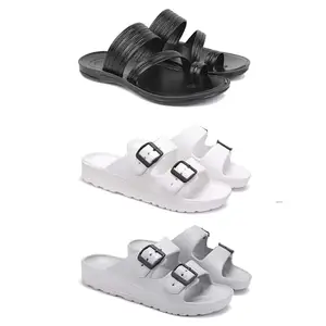 DRACKFOOT Men's Sandals | Lightweight Wear| Stylish & Easy to Wear For Men'S GRT-SAN-(COMBO-3)-3152-3113-3114-8