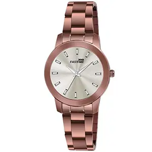 FASTTIME Analog Women's Wrist Watches for Women Stylish Ladies Watch - Water Resistant Watches for Girls 3211 WCME | Womens Watch |