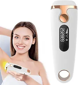 Dratal Laser Epilator, IPL Permanent Laser Epilator 999999 Flash Professional Painless Hair Removal with LCD Screen, Home Use for Women and Men