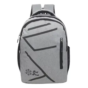 35 L Casual Waterproof Laptop Bag/Backpack For Men And Women Boys Girls/office School College Teens & Students(grey)