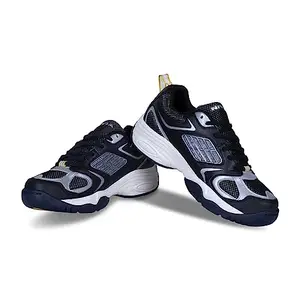 Nivia Amazon Shoe for Men/Men Jogging Shoe/Running Shoe for Men(Size09) Black/Silver