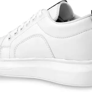 Men's Shark Casual Shoes (White,7)-PID533518