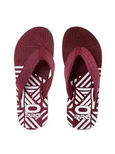Khadim's Pro Maroon Indoor Slippers for Men (6020275)