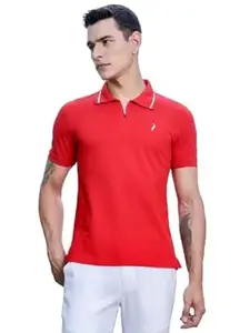 Thomas Scott | Men | Solid | Polo Tshirt | Regular Fit | 100% Cotton | Polo Collar | Casual Tshirt