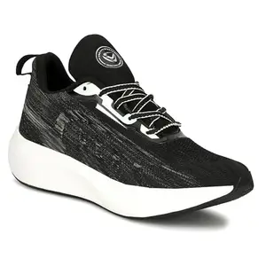 PRO KVH Men's Comfortable Walking Running Tennis Shoes ActiveFloat Athletic Gym Workout Jogging Cushioning Sneakers_Black_08