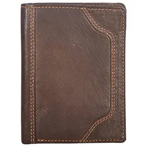 Leatherman Fashion LMN Genuine Leather Men Brown Wallet 57852