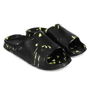 Men's Classic Ultra Soft Sliders/Slippers|| Stylish Flip Flop For Men || Comfortable Flip Flop For men And Boys Pack Of 1 Green Slipper
