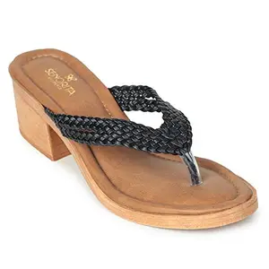 Liberty Womens Emery-7 Black Slipper - 40