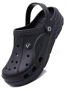 SVAAR Men's Lightweight Classic Clogs || Sandals with Adjustable Back Strap for Men