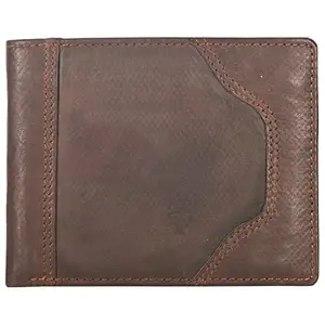 Leatherman Fashion LMN Genuine Leather Men Brown Wallet 578_79 (4 cc Card Slots)