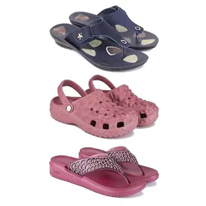 Women's Comfortable Sandal,Casual Lightweight Sandal for Everyday Wear | TBS-(3-COMBO)-1973-O24-1886-8-EURO-39