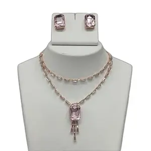 Jewellery Set for Women Necklace Set with Earrings (USHA CREATION JJewellery_268)