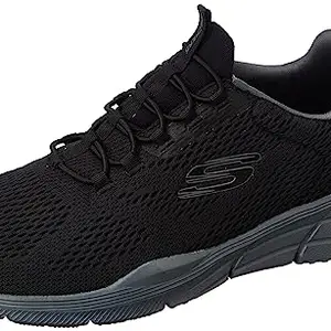 Skechers Mens Equalizer 4.0 - WRAITHERN Black/Charcoal Running Shoe - 9 UK (10 US) (en_US)