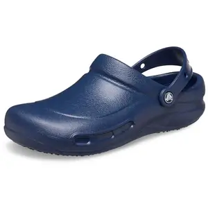 Crocs Unisex Bistro Navy Clogs and Mules - M9/IndiaW11 (10075)