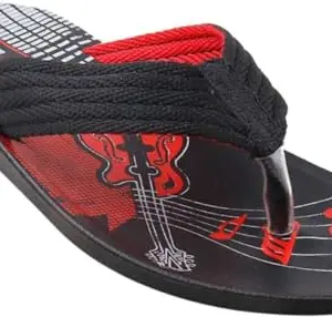 Stylish Men Flip-Flop Slipper | Slippers for Mens | Lightweight & Comfortable Indoor/Outdoor Slipper (Multicolor, 7 UK)