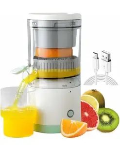 Listerine Electric-Juicer-Squeezer-Citrus-Press-Lemons-Portable-USB-Charging-Electric-Juicer-Wireless-Fruit-Juicer-High-Juice-Yield-Direct-for-Kitchen-Trave (Stander)