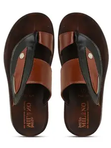 Action Milano Tan Men's Slipper