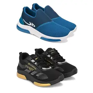 Men's Sports Shoes Collection Gym,Running,Men's Sports Shoes for Every Sport PCV-SHO-(Combo-2)-1077-1018-8 Multicolor