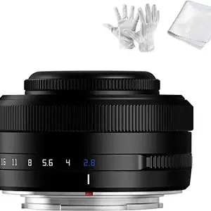 TTartisan 27mm F2.8 Autofocus Lens for Fuji X, Compatible with Fuji X-Mount Cameras XS10 X-E4 X-T10 X-T20 X-T3 X-T4 X-T100 X-T200 X-T30 X-Pro1 X-Pro2 X-Pro3 X-E1