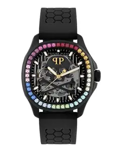 Philipp Plein Plein Philipp Collection Luxury Mens Watch Timepieces with a Black Strap, Case and Dial, Grey Camouflage/Silicone - Pwhaa1822, OS, Philipp Plein | Plein Philipp