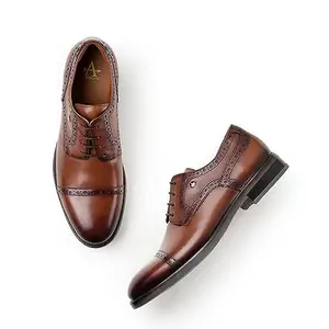 Arrow Lynx Men's Tan Lace Up Shoes-(UK/8) (US/9) (2FA23370K06)