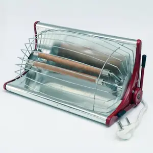 FOXZENAR Electric space Heater For Room, Stainless Steel Heat Reflector, 2000 Wtt - Red/Black x 01