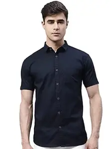 Majestic Man Men's Cotton Slim Fit Shirt