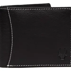 WildHorn Men Black Genuine Leather Wallet Gift Set Combo