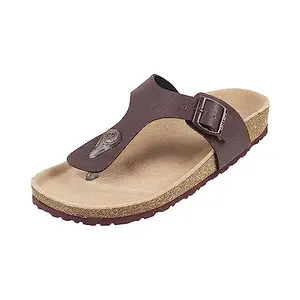 Metro Women Brown Flat Casual/Comfort Chappal UK/5 EU/38 (32-439)