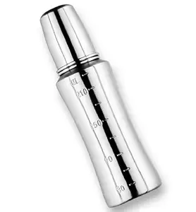RB POINT Stainless Steel Baby Feeding Bottle for Kids/Steel Feeding Bottle for Milk and Baby Drinks Zero Percent Plastic No Leakage (Pack of 1, 240 ML)