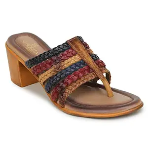 Liberty Womens Mdl-27 Tan Slipper - 37