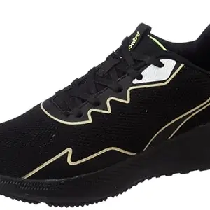 Aqualite Men Easy Ride Shoes, Black/Beige, 9 UK/India