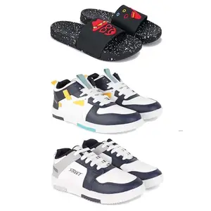 DRACKFOOT Men's Sports Shoes | Lightweight Stylish & Easy to Wear for Men'sGR-SPO-(3-Combo)-3034-1074-1075-9 Multicolor