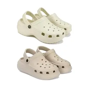Premium Comfortable Regular Wear Women Clogs Sandal for Women's & Girls-Combo(2)-OO8-OO1-8 Beige-EURO-39